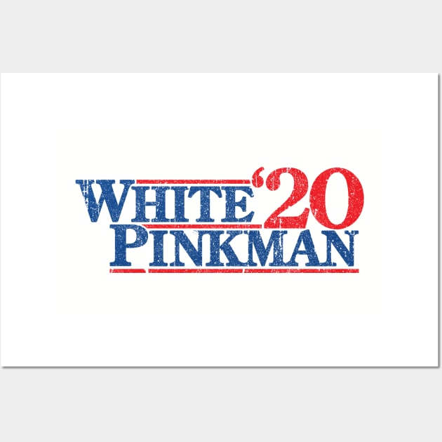White Pinkman 2020 Wall Art by huckblade